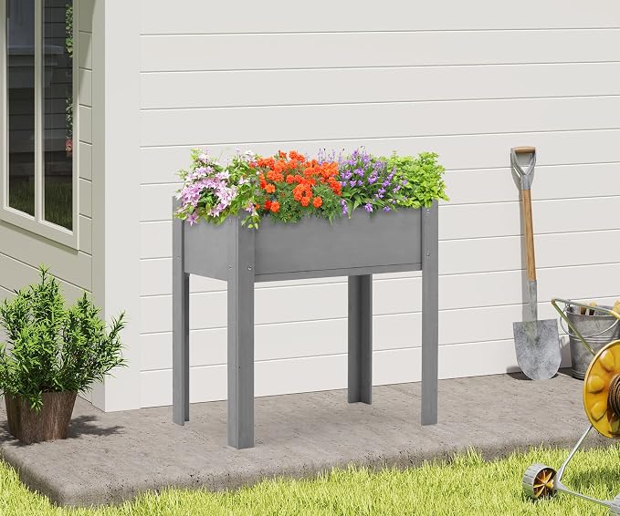 SoliWood Set of 2 Raised Garden Bed - Image 2