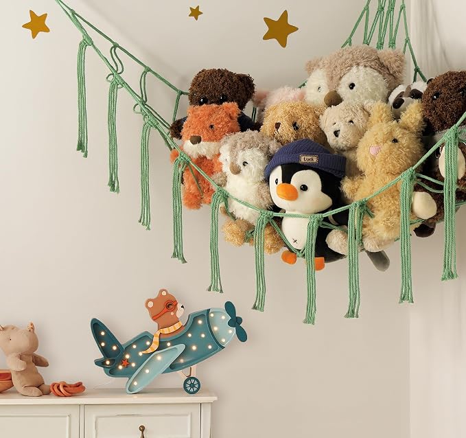 Stuffed Animal Hammock Corner Net - Image 3