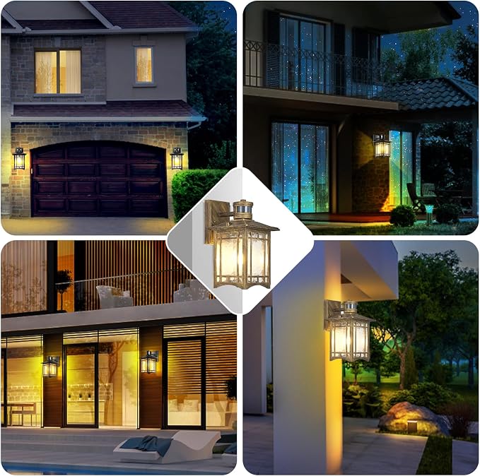 Bronze Outdoor Motion Sensor Lights - Image 7
