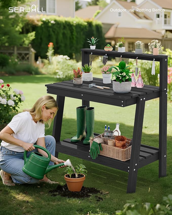 SERWALL Potting Bench Outdoor - Image 3