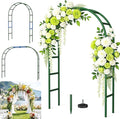Thickened Rustproof Garden Arch Metal Trellis by Unknown