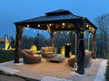 PURPLE LEAF 12' X 12' Outdoor Gazebo by PURPLELEAF