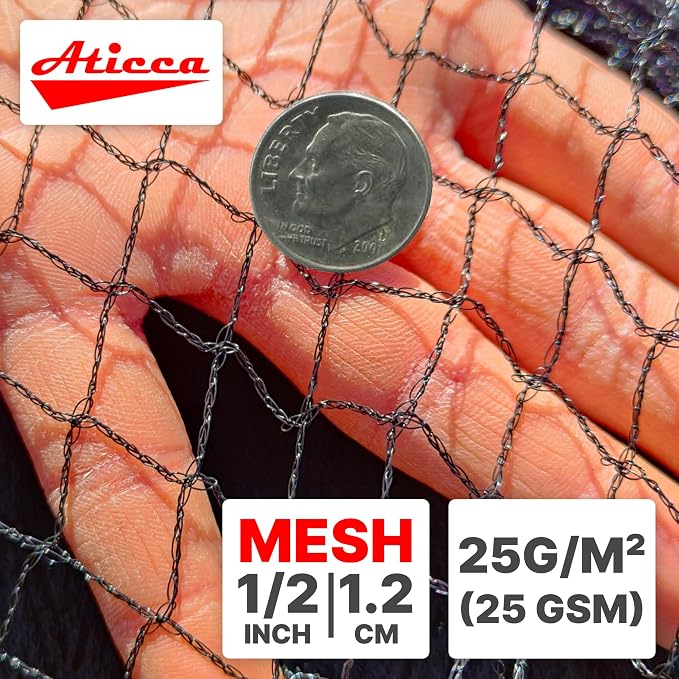 Heavy Duty Bird Netting for Garden Protection & Fruit Trees, 15x15 Ft - Image 3