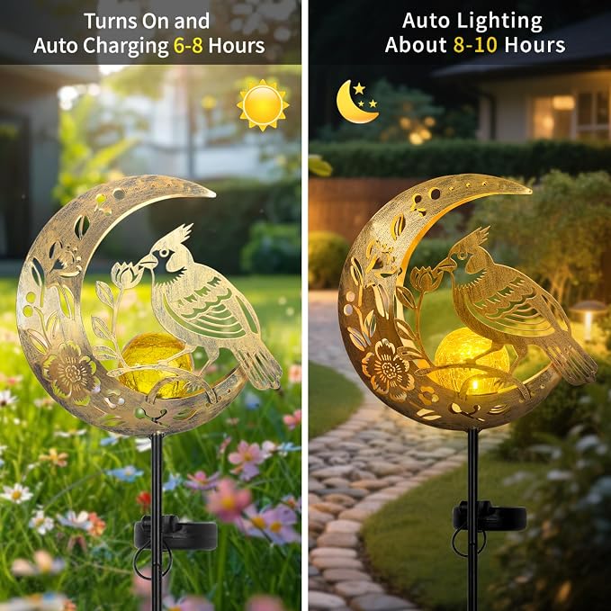 Solar Phoenix Bird Lights Outdoor - Image 3