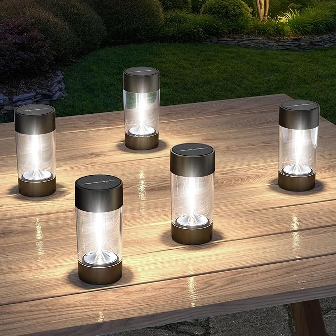 Solar Lights Outdoor, 12 Pack Waterproof Solar Landscape Lighting - Image 4