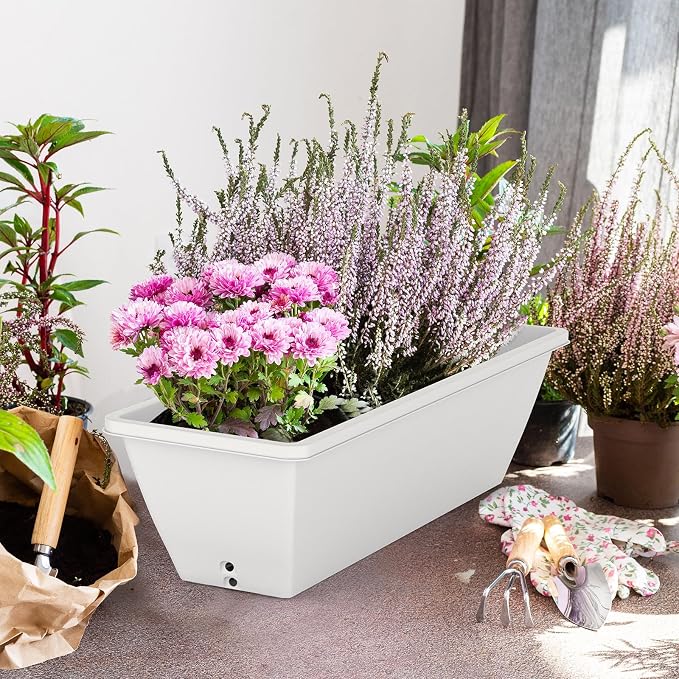 8 Pack 24 Inch Window Planter Box - Image 6