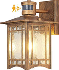 Brown Motion Sensor Outdoor Lights Wall Mount by XANGQAN
