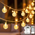 Metaku Globe String Lights Fairy Battery Operated 26ft 60LED by METAKU