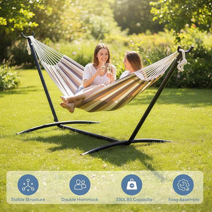 DUMOS Hammock Stand Only, Heavy Duty Hammock Stands - Image 5