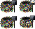 4 Pack Solar String Lights for Outside, 170 FT Total 480 LED Solar Chrismas by Albelt