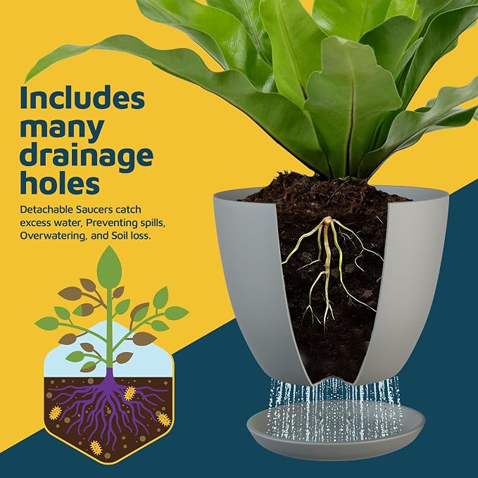 Planter Pots with Drainage Holes - Image 6