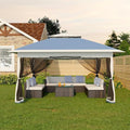 Canopy Tent 12x12 ft, Pop Up Gazebo One-Push Setup by GarveeLife