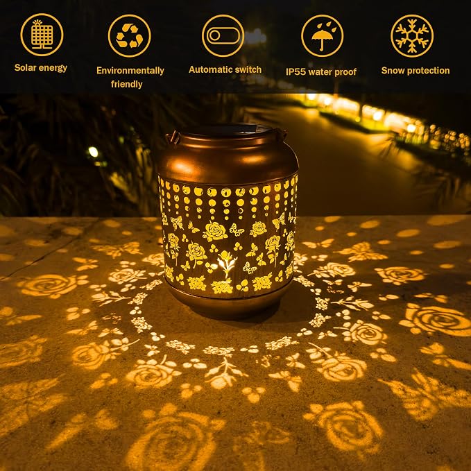 Butterfly Solar Lanterns Outdoor Waterproof, Butterfly Gifts - Image 4