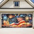 ANNA QUEEN Garage Door Banner 6x13FT, Large Patriotic Garage Door Cover by ANNAQUEEN