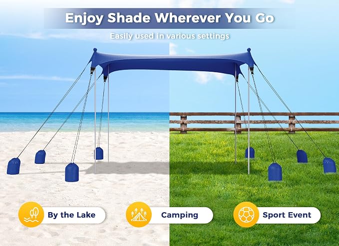 Gorich Beach Tent Sun Shelter - Image 4