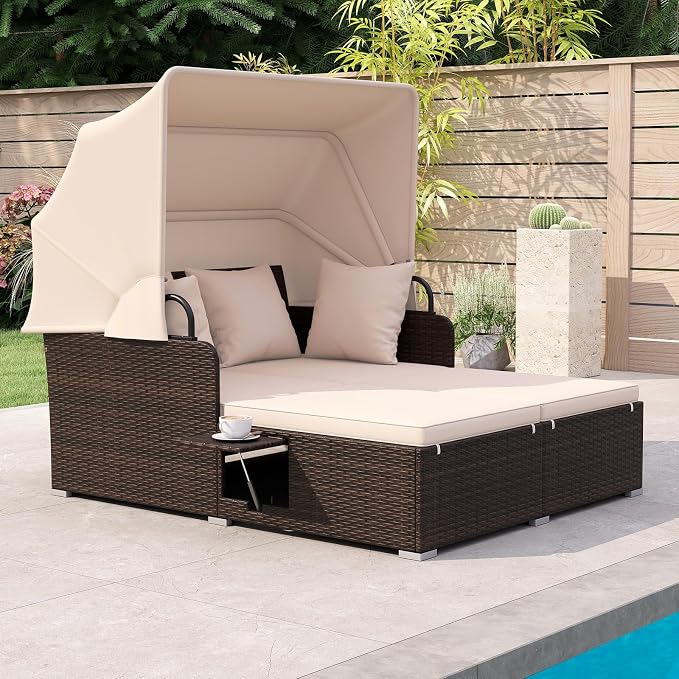 RELAX4LIFE Patio Outdoor Daybed - Image 8