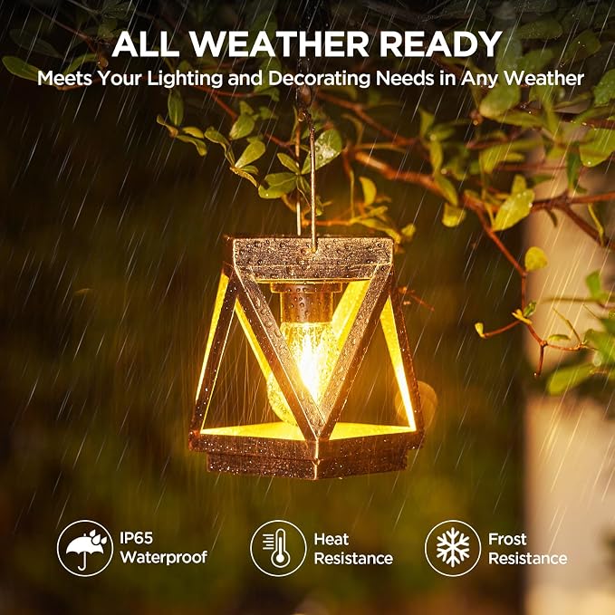 KOOPER Solar Lanterns Outdoor Waterproof - Image 2
