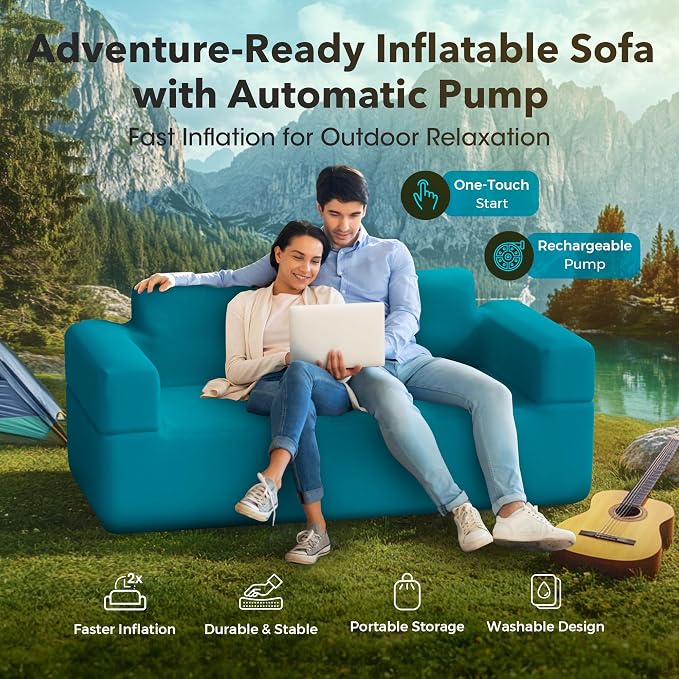 Inflatable Couch for Camping - Image 3