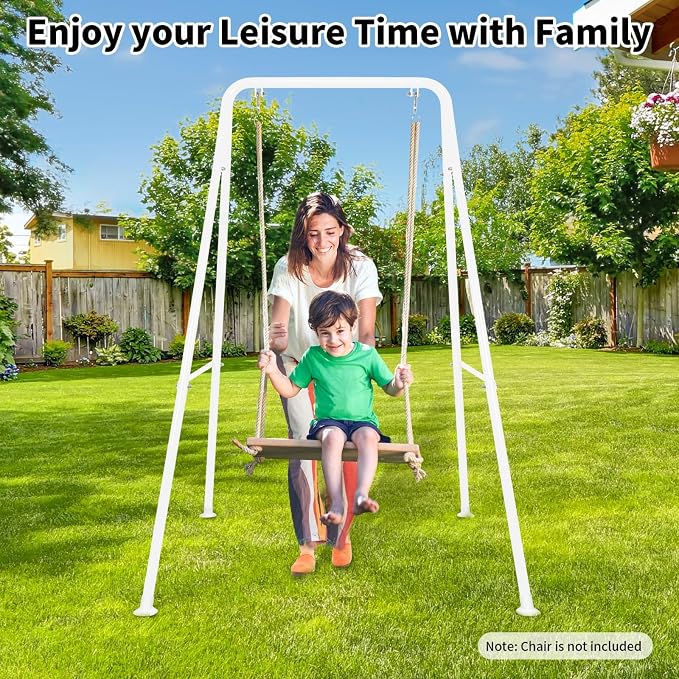 Hammock Chair Stand, Heavy-Duty A-Frame Metal Swing Stand - Image 7