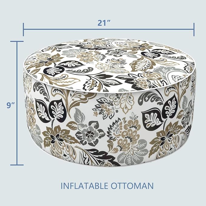LVTXIII Inflatable Stool Ottoman Footrest - Image 3