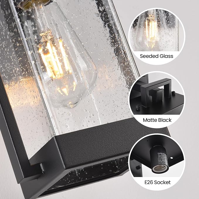 Outdoor Wall Lights, Waterproof Outdoor Wall Sconce - Image 8