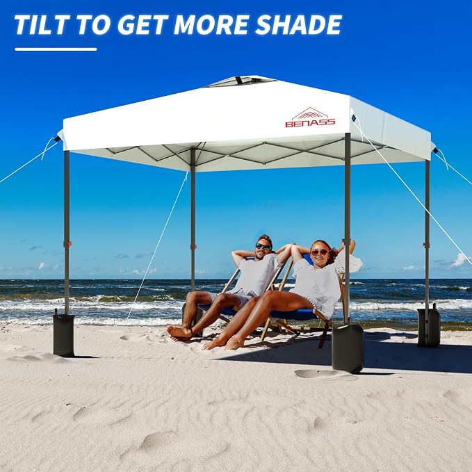 10x10 Pop Up Canopy, Easy Up Canopy Tent, Heavy Duty Tents - Image 9