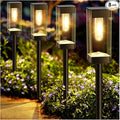Bright Solar Pathway Lights Outdoor 8 Pack Solar Lights Outdoor LED Waterproof by Gorrzai