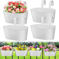 MADHOLLY Railing Planter with Drainage Holes by MADHOLLY