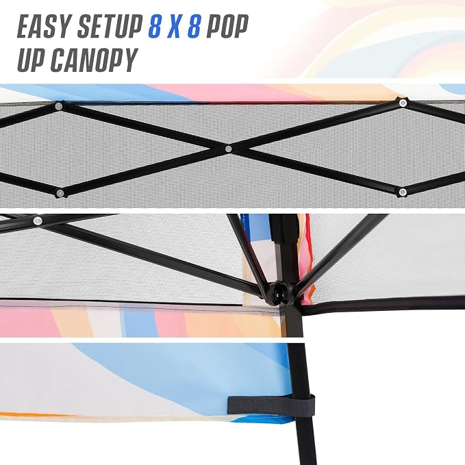 EAGLE PEAK 8x8 Pop Up Canopy Tent - Image 7