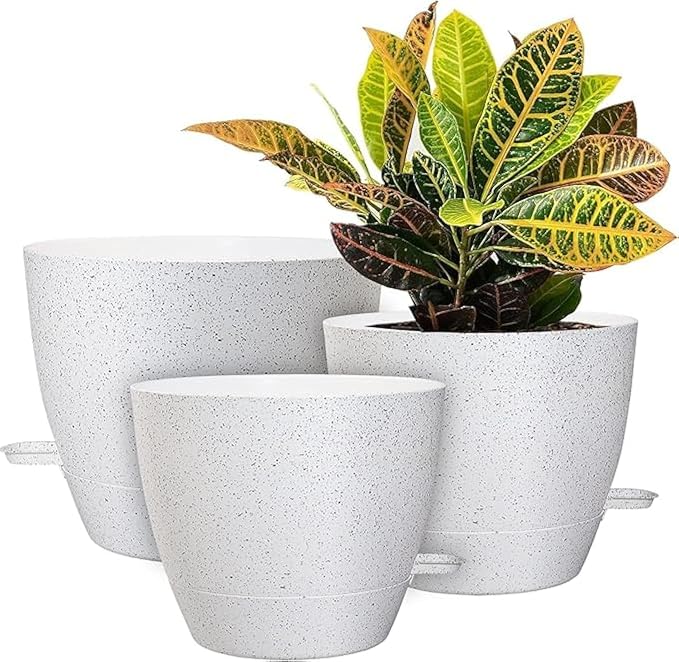10/9/8 inch Self Watering Pots by UOUZ