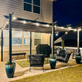 Domi 11’ X 16’ Outdoor Retractable Pergola by domioutdoorliving
