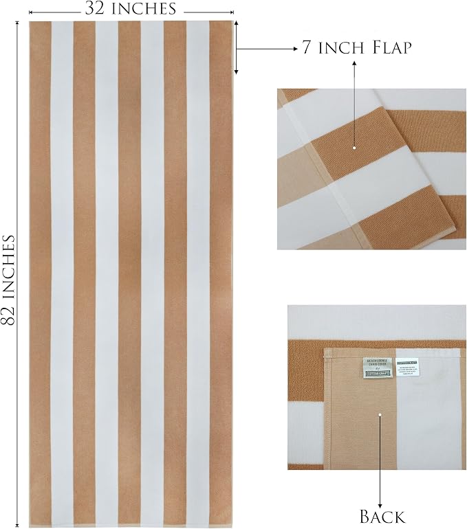 COTTON CRAFT Pool Lounge Chair Cover - Image 3