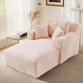 65.4" Chaise Lounge Chair Indoor, Oversized Boneless Couch Comfy Upholstered by VEPXXP