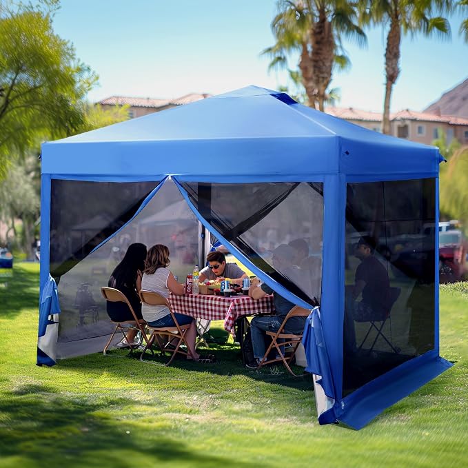 PHI VILLA 10 x 10 Pop Up Canopy Tent - Image 2