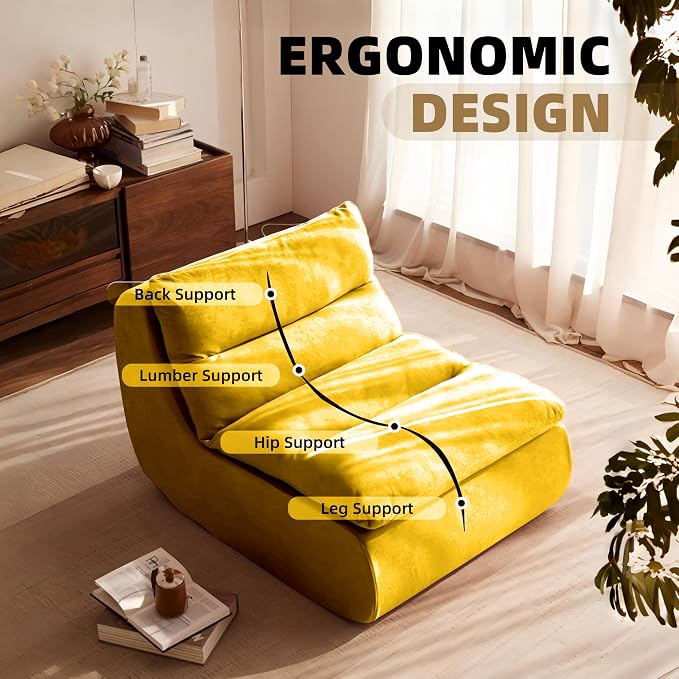 Bean Bag Chair - Memory Foam Bean Bag Chair - Image 9