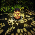 Solar Lanterns Outdoor Hanging Honeybee Decor Lantern, Waterproof Hollow Out by AITENISEN