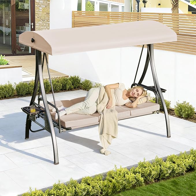 Upgrade 180° Convertible Outdoor Swing - Image 6