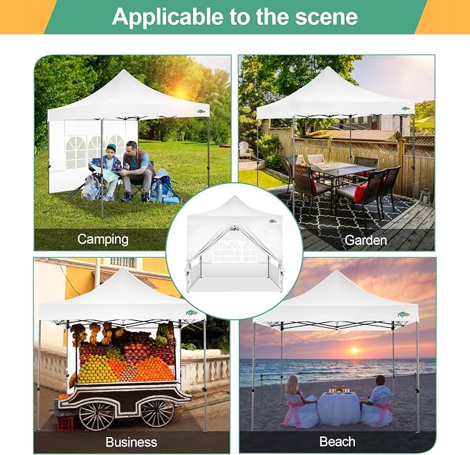 COBIZI 10x10 Pop Up Canopy - Image 7