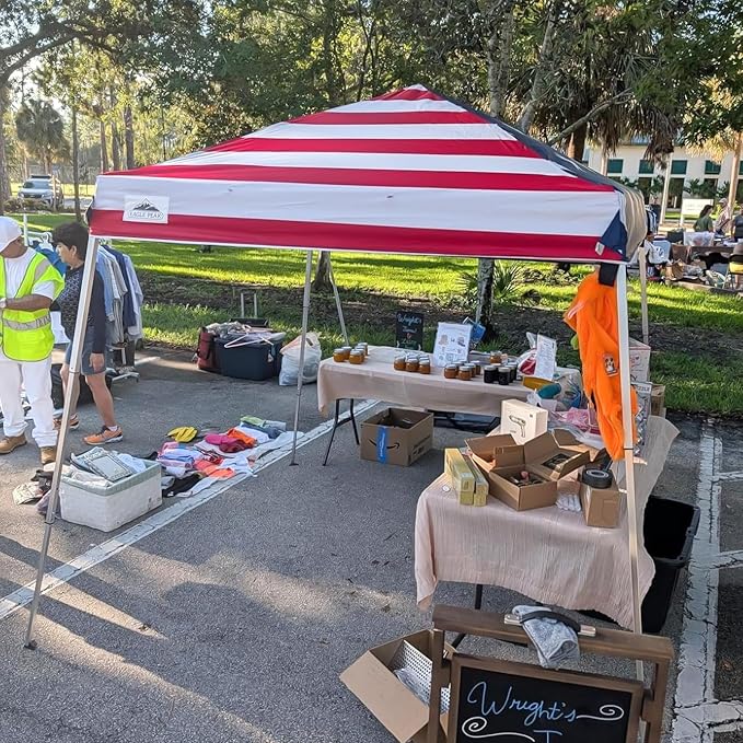 EAGLE PEAK Day Tripper 8x8 Aluminum Super-Lightweight Pop Up Canopy - Image 7