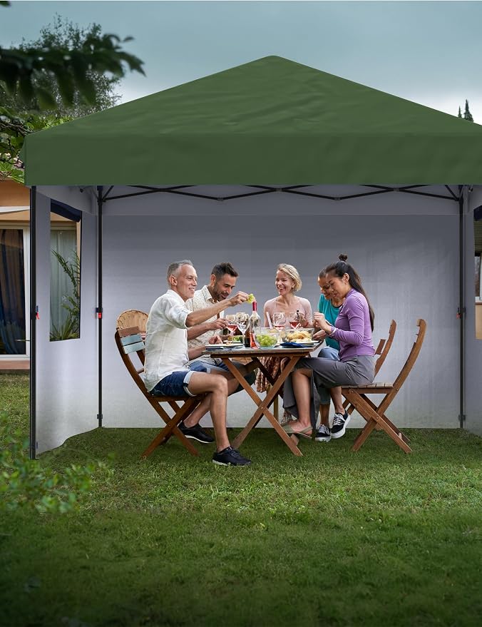 Garvee 10x10 Pop Up Canopy Tent, Heavy Duty Commercial Instant Shelter - Image 7