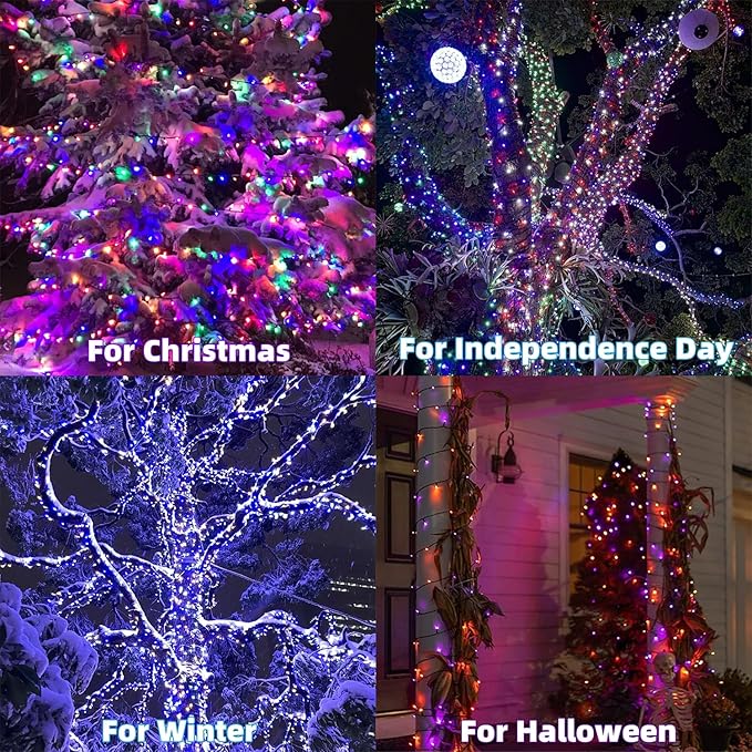 LJLNION 98.5ft Christmas Lights Color Changing - Image 6