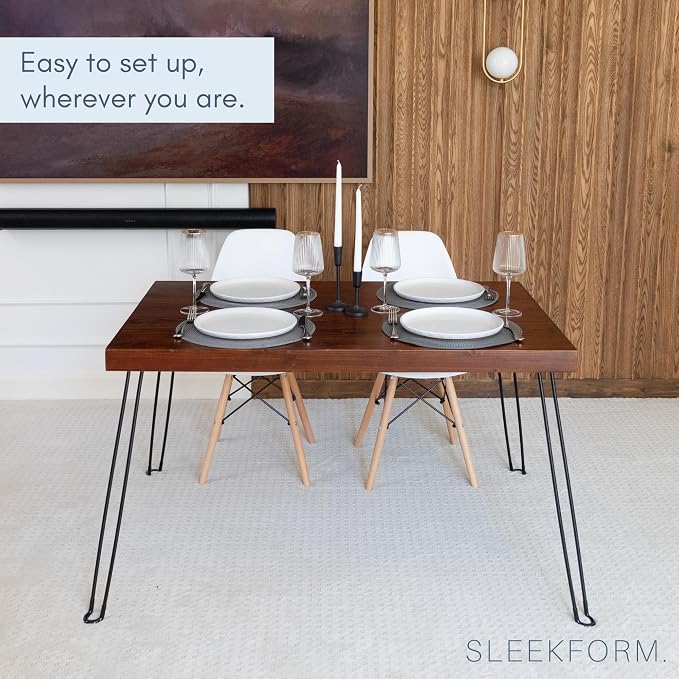 Sleekform Wooden Folding Dining Table - Image 4