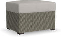 homestyles Boca Raton Brown Outdoor Ottoman by homestyles