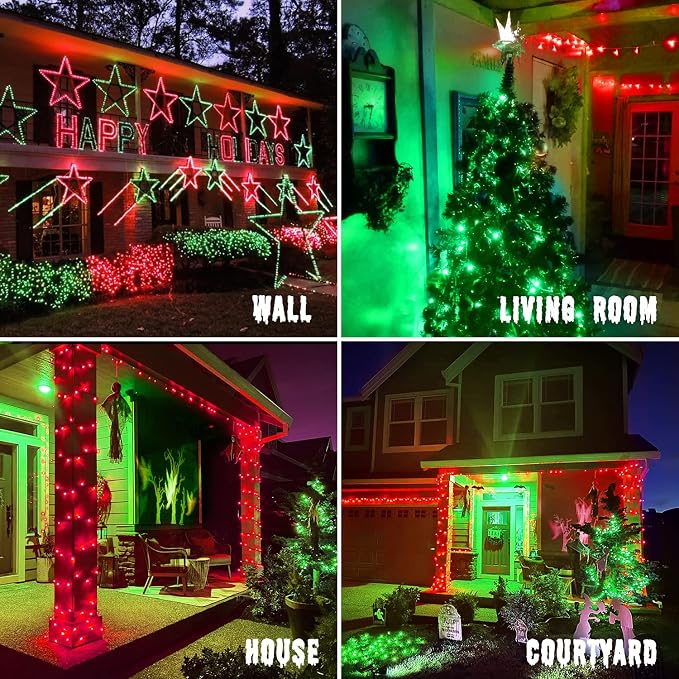 JMEXSUSS 200 LED String Lights Outdoor - Image 8
