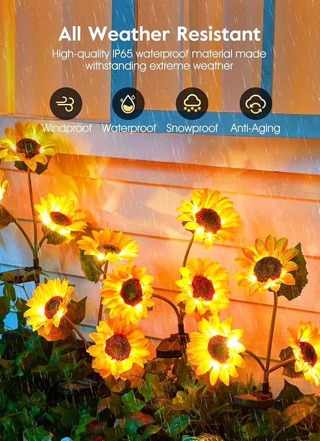 Brightown Outdoor Solar Garden Lights - Image 5