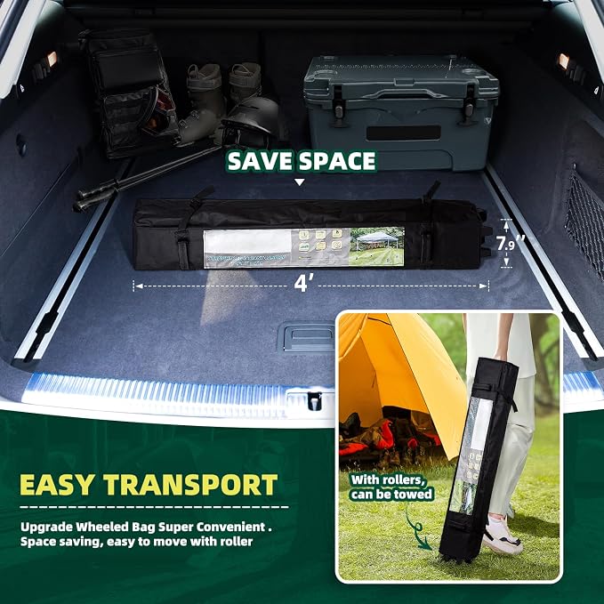 10x10 Heavy Duty Pop up Commercial Canopy Tent Instant Sun Shelter - Image 8