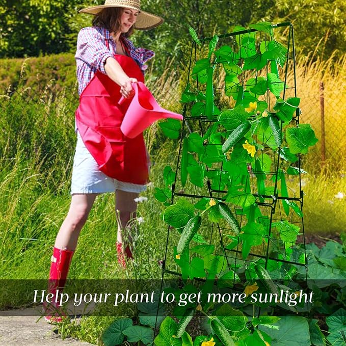 Thickened Cucumber Trellis for Raised Garden Bed - Image 6