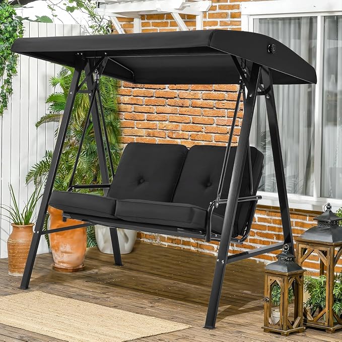 AECOJOY Outdoor Patio Swing Chair - Image 7