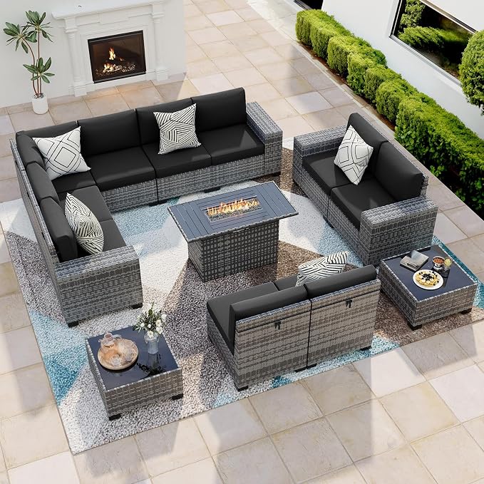 13 Piece Patio Furniture Set by VonzoyHome