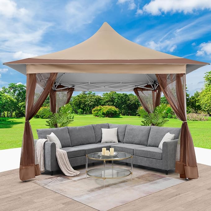 COBIZI 12x12 Pop up Canopy Gazebo on Clearance, Outdoor Canopy Tent - Image 8